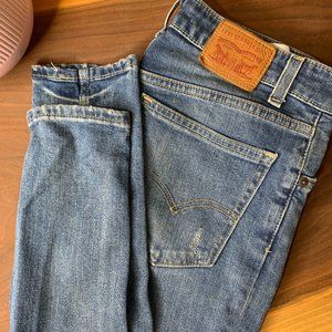 Levi's  721 Vintage High Rise Skinny Jeans Size 25